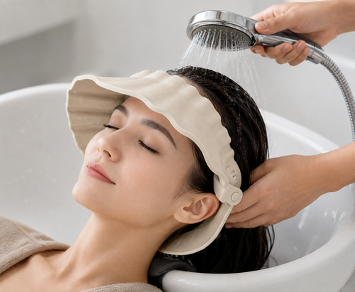 ELORYA Shower Shield – מגן פנים לשטיפת שיער